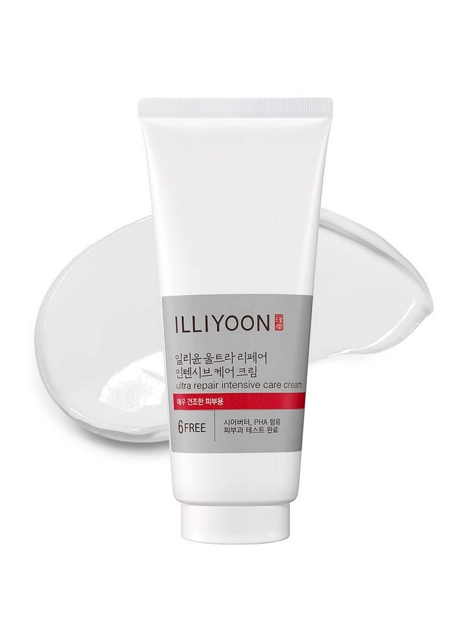 Illiyoon Ultra Repair Intensive Care Cream 200ml(6.76 Fl Oz) | Skin Moisturizing Lotion for Face and Body | Enhancing Skin Barrier Moisturizer for Dry and Sensitive Skin