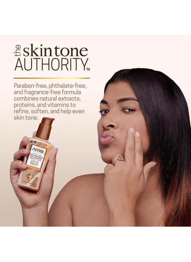Ambi Even & Clear Daily Facial Moisturizer with SPF 30, 3.5 Ounce