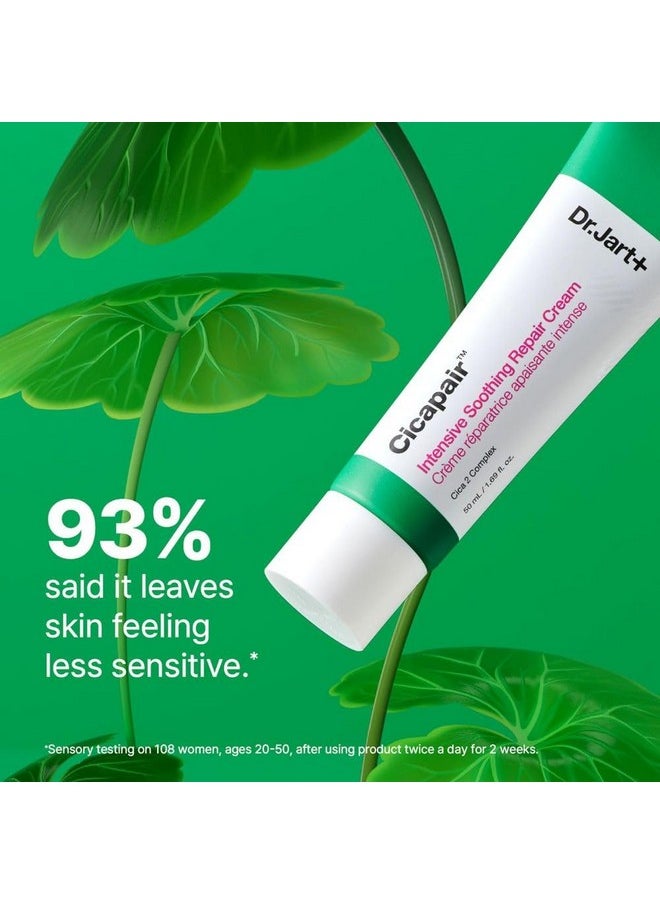 Dr.Jart+ Cicapair™ Sensitive Skin Face Moisturizer for Redness and Barrier Repair | Korean Skin Care, 1.69 Fl Oz