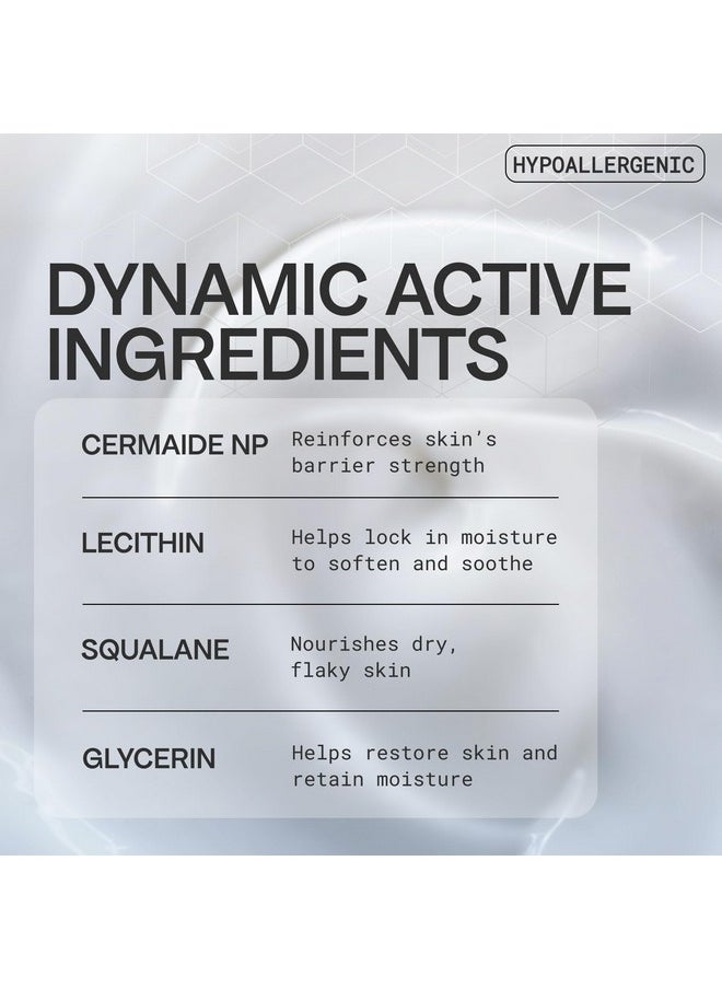 Physiogel Hydrating Facial Cream Moisturizer, Provides 72 hrs of Hydration for Normal to Dry Sensitive Skin, Fragrance Free, Strengthens Skin Barrier, Face Cream for Men & Women, Ceramide, Squalane