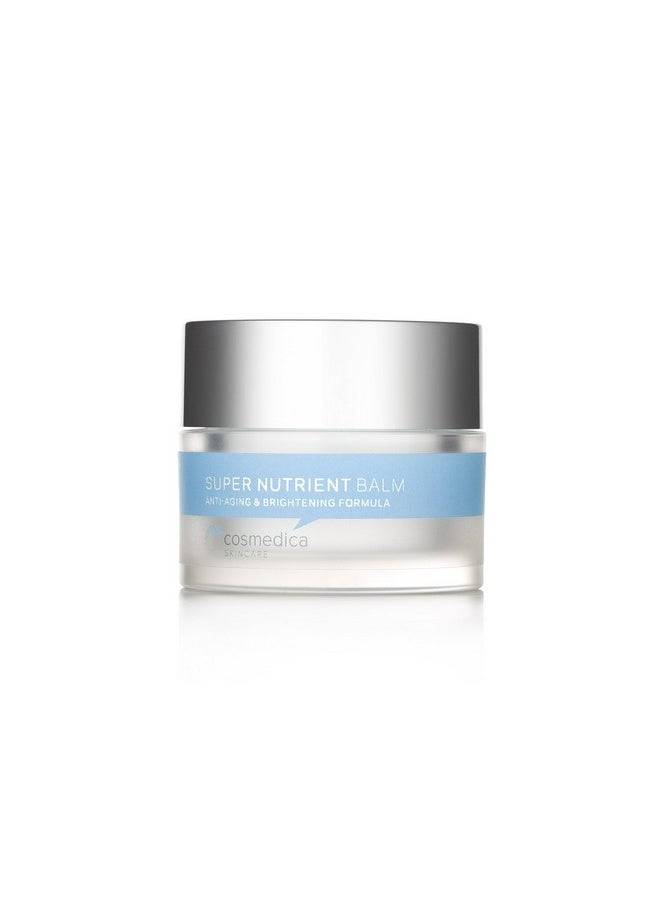 Cosmedica Skincare Super Nutrient Facial Balm - Anti-Aging and Brightening Formula, 0.7 Ounce, Nutrient Rich Multi-Ingredient Moisturizer to Combat Wrinkles and Dull, Dry Skin