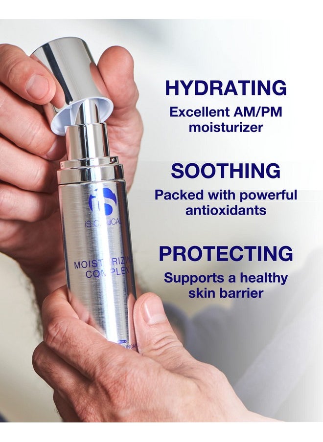 iS CLINICAL Moisturizing Complex, Face Moisturizer, Anti Blemish and Anti Aging Moisturizer, Hydrating Formula with Vitamin A