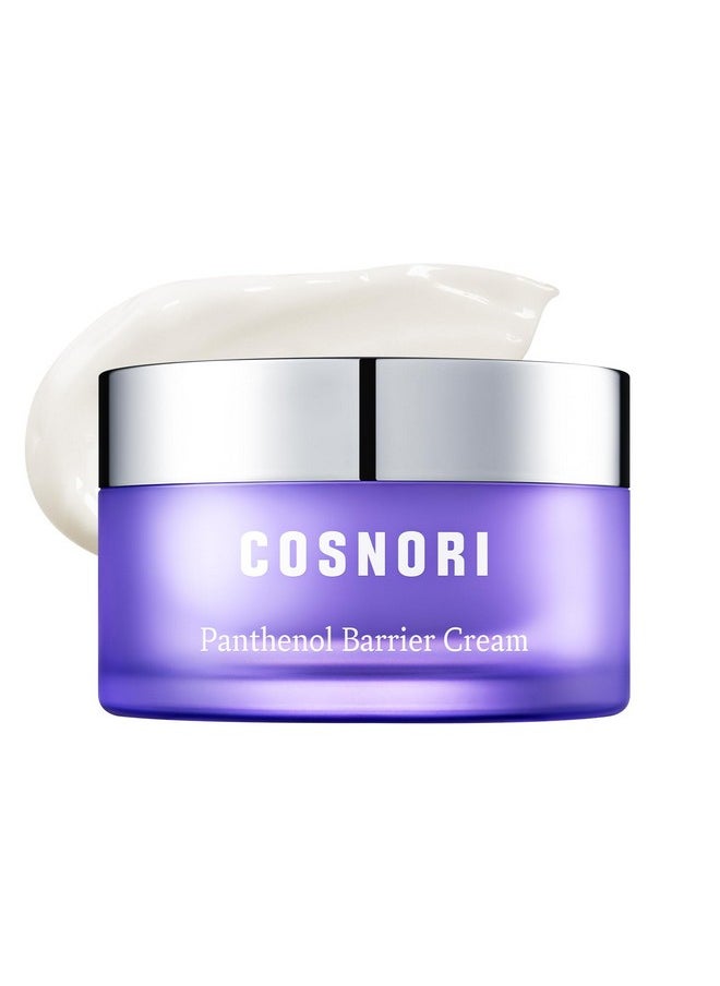 COSNORI Panthenol Barrier Cream - Strengthening Skin Barrier Face Moisturizer - with Panthenol and Kakadu Plum Extract - Calming and Hydrating for Damaged Skin - Irritation Free Formula, 1.69 oz.