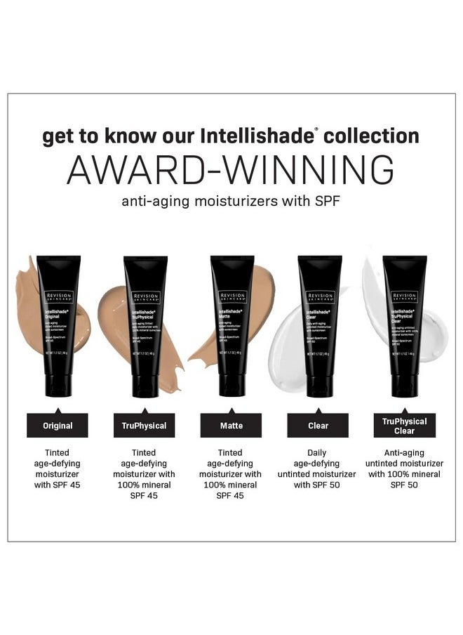 Revision Skincare Intellishade® Matte, Anti Aging Tinted Daily Moisturizer with SPF, Anti Wrinkle with Peptides and Vitamin C, 1.7 oz