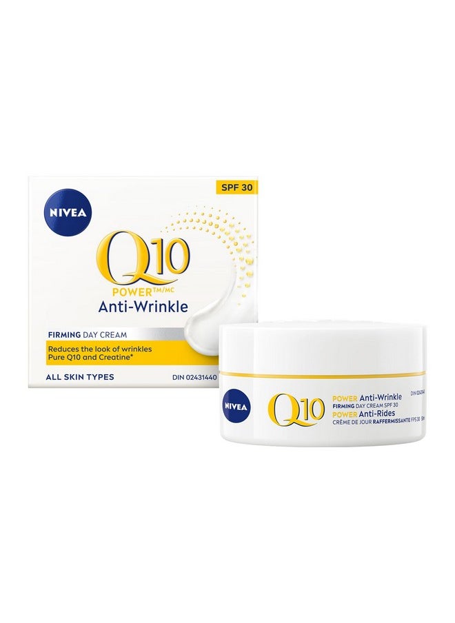 NIVEA Q10 Plus ANTI-WRINKLE with SPF 30 Day Care Cream 50 ml size (1.69 oz)
