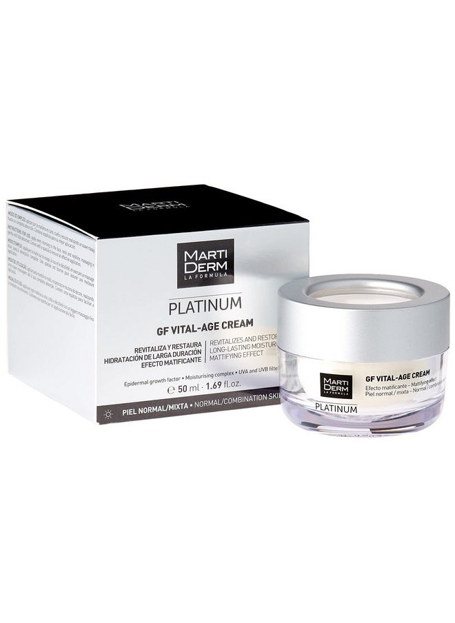 Platinum Gf Vital Age Day Cream Normal/Combination Skin 50Ml