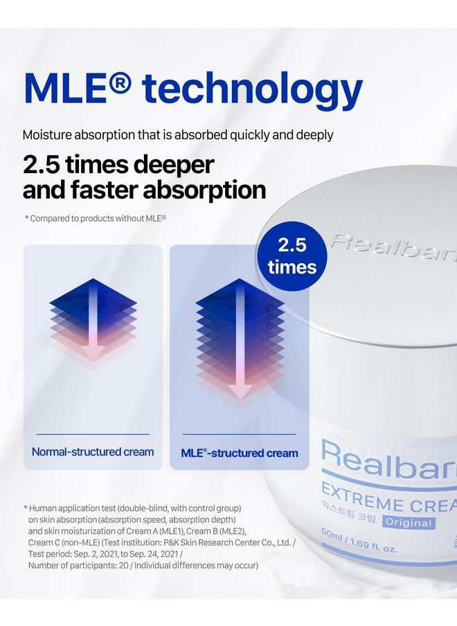 Real Barrier Extreme Cream 50 ml - Rich Anti-Ageing Moisturising Cream with Hyaluronic Acid and Ceramides - K-Beauty for Sensitive Skin