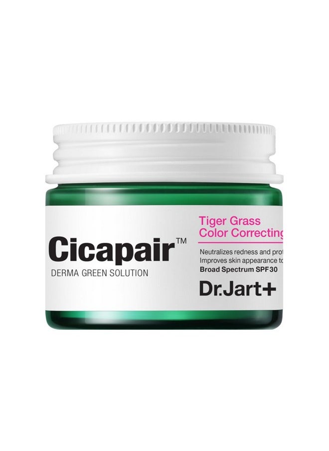 Dr.Jart+ Cicapair Tiger Grass Color Correcting Treatment SPF 30 | cc cream | Korean Skin Care, 0.51 fl oz