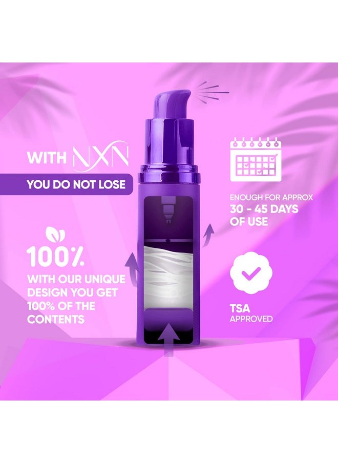 NxN Oil Control Moisturizer with Watermelon & Rosehip to Balance & Hydrate, USA Made, Natural Ingredients, Face Lotion for Oily & Dry Skin Care 1oz