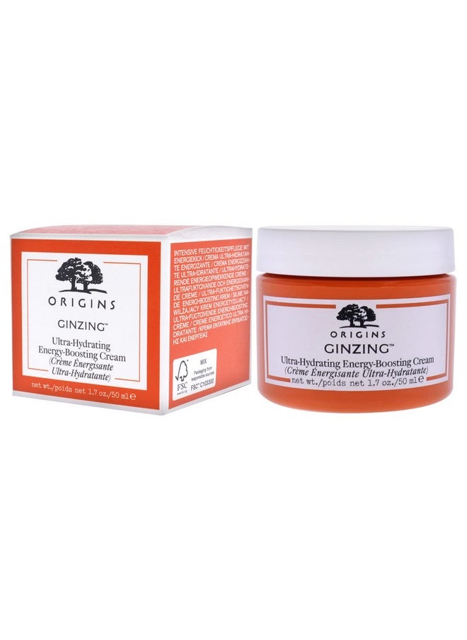 Origins GinZing UltraHydrating EnergyBoosting Cream 50 ml Unboxed, 1.7 Ounce