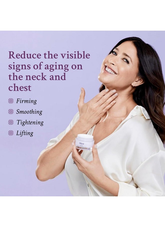 PRAI Neck Creme for Tightening & Firming Beauty | Neck Firming Cream That Boosts Elasticity | Cruelty & Paraben-Free Vegan Neck Tightening Cream | Neck and Chest Firming Cream With Hyaluronic Acid