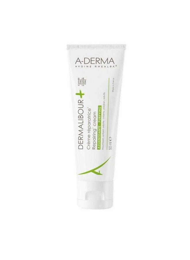A-DERMA DERMALIBOUR+ REPAIRING CICA-CREAM 50ml