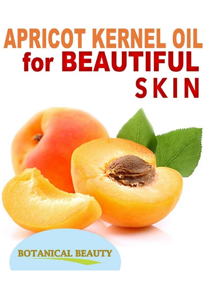 Botanical Beauty ORGANIC APRICOT KERNEL OIL Australian 100% Pure Virgin Unrefined Cold Pressed Carrier Oil 1 oz- 30 ml for Face Hair Body Nails Skin Anti-Aging