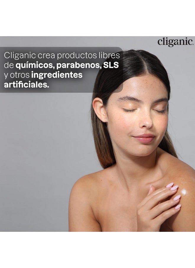 Cliganic Organic Rosehip Seed Oil for Face, 100% Pure | Natural Cold Pressed Unrefined Non-GMO | Carrier Oil for Skin, Hair & Nails