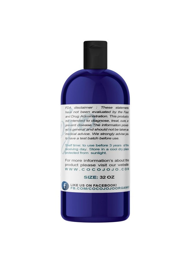 Dr Joe Lab Sweet Almond Oil 32 oz Pure Natural Cold Pressed Unrefined Extra Virgin - for Hair Skin Body Nail and Beard Carrier Oil for Essential Oils - Moisturizes & Nourishes