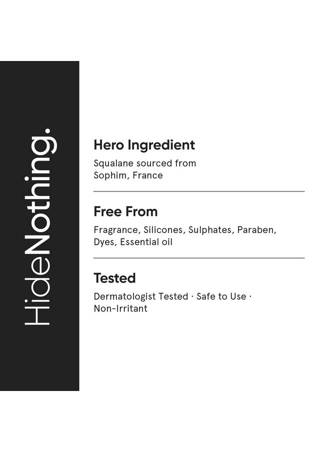 Minimalist Squalane 100% (Plant Derived) Super-Lightweight Face Oil | Improves Skin Hydration, Provides light Moisturization & Reduces Fine Lines | 30 ml