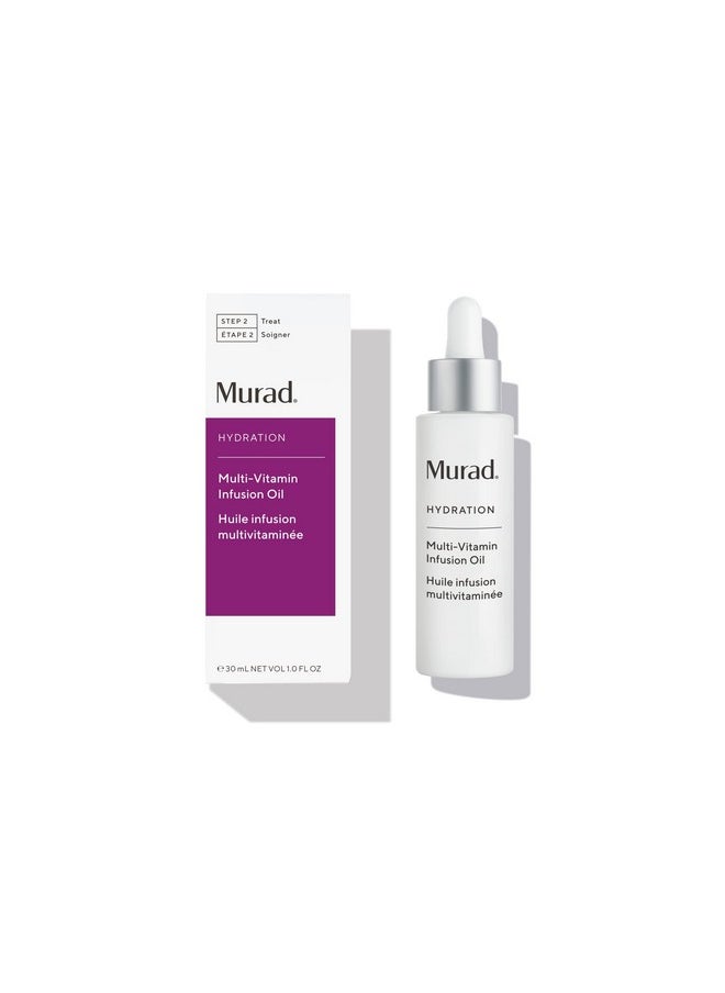 Murad Multi-Vitamin Infusion Facial Oil - Hydration Absorbs Quickly and Moisturizes with Vitamins A-F - Anti-Aging Skin Treatment Backed by Science