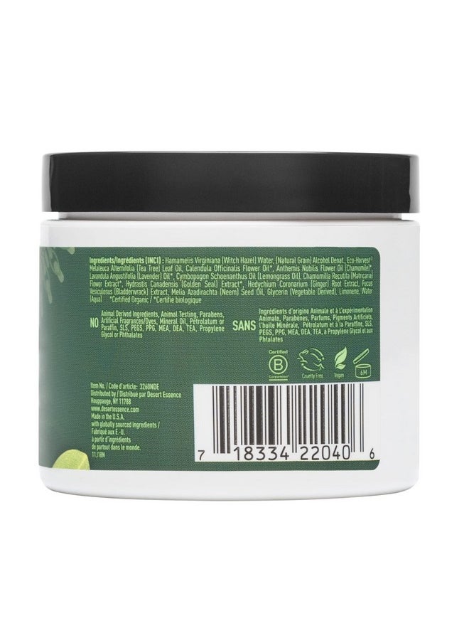 Desert Essence Natural Tea Tree Oil Facial Cleansing Pads - 50 Count - Pack of 3 - Face Cleanser - Soothes & Calms Skin - Makeup Remover Pads - Removes Oil & Dirt - Great for Travel - Essential Oils