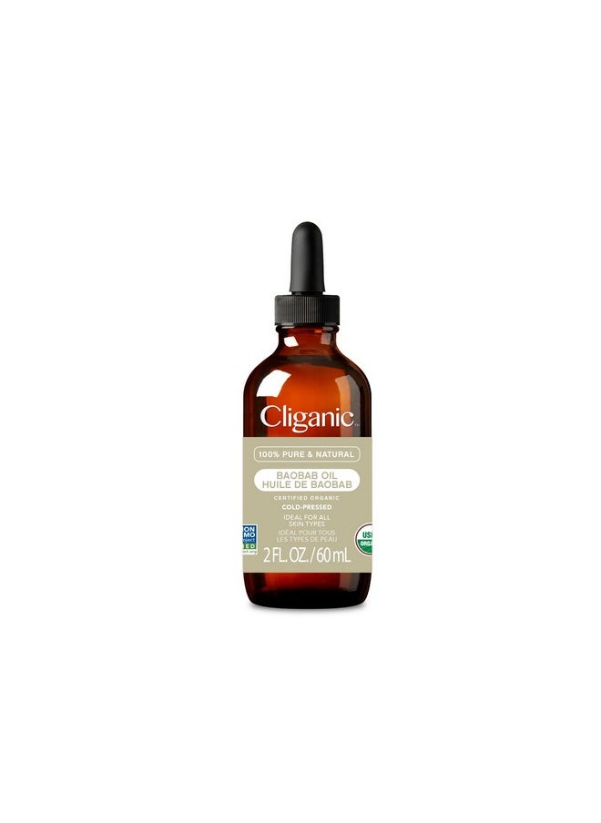 Cliganic Organic Baobab Oil, 2oz