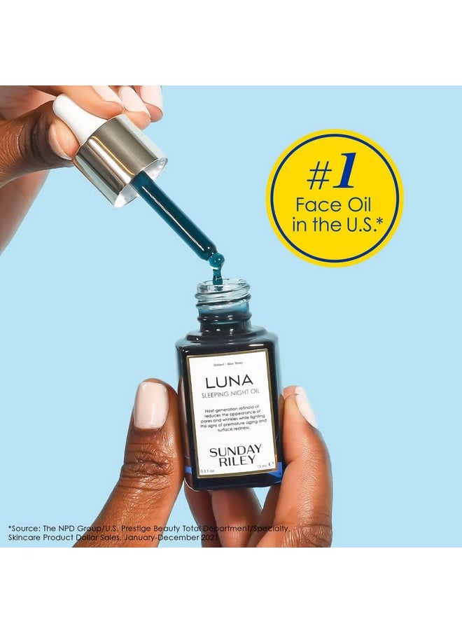 Sunday Riley Luna Retinol Sleeping Night Oil 0.5oz