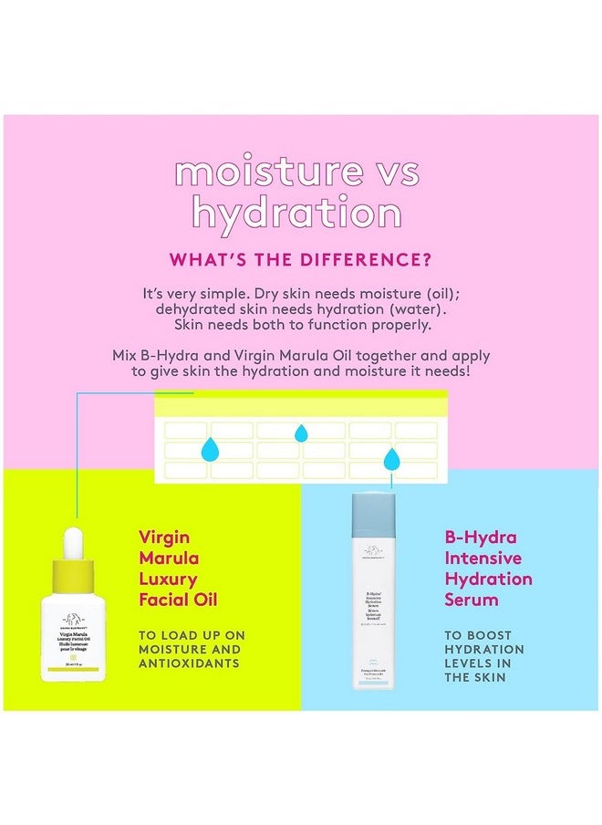 Drunk Elephant Virgin Marula Luxury Facial Oil - Vegan Anti-Aging Skin Care and Face Moisturizer (15 mL / 0.5 Fl Oz)