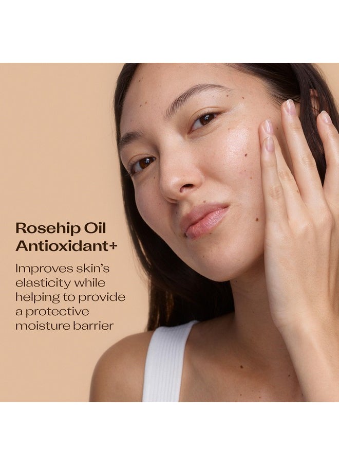 Trilogy Rosehip Oil Antioxidant+, Certified Organic Hydration & Repair Beauty Oil, 1.0 fl oz