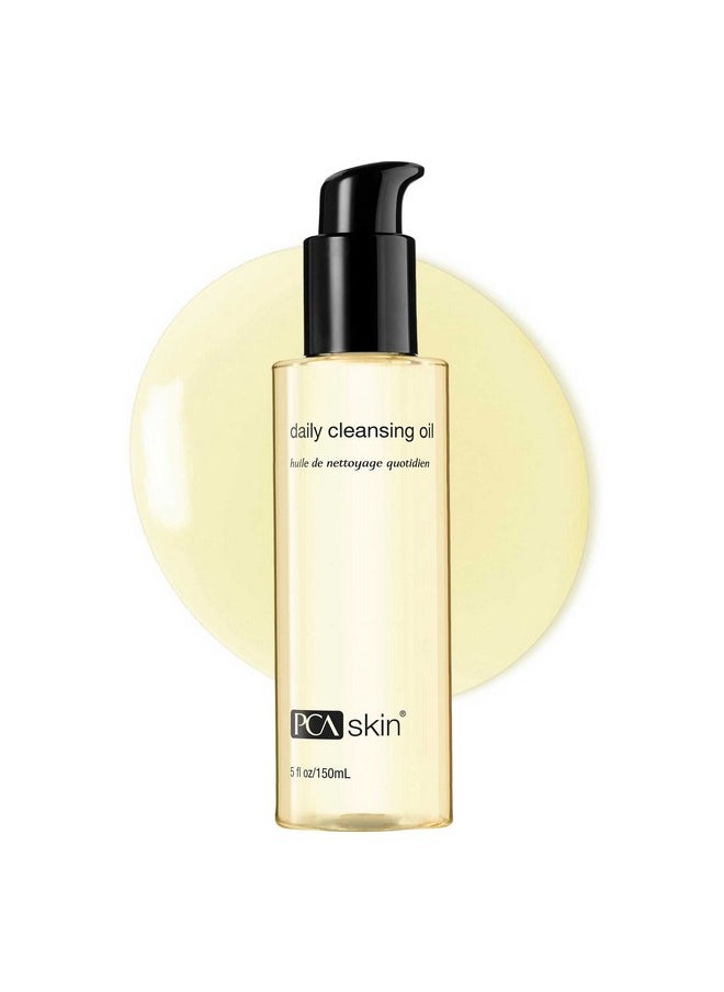 PCA SKIN Daily Face Cleansing Oil, Makeup Cleanser, Non-Irritating Oil Cleanser for Face, 5 fl oz Bottle