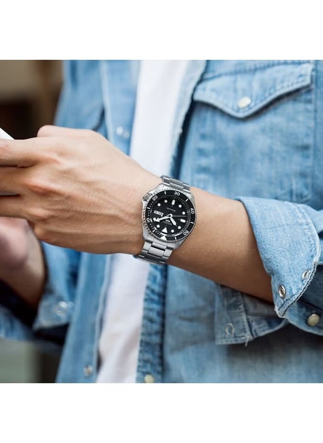 5 Sports Water Resistant Analog Watch SRPD55K1
