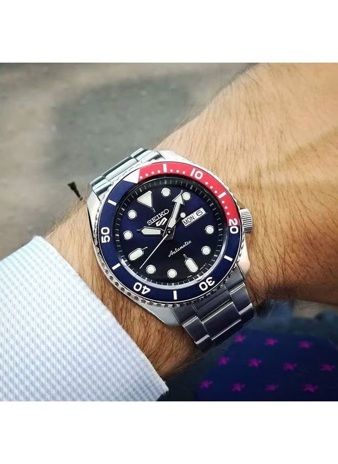 5 Sports Water Resistant Stainless Steel Analog Watch SRPD53K1
