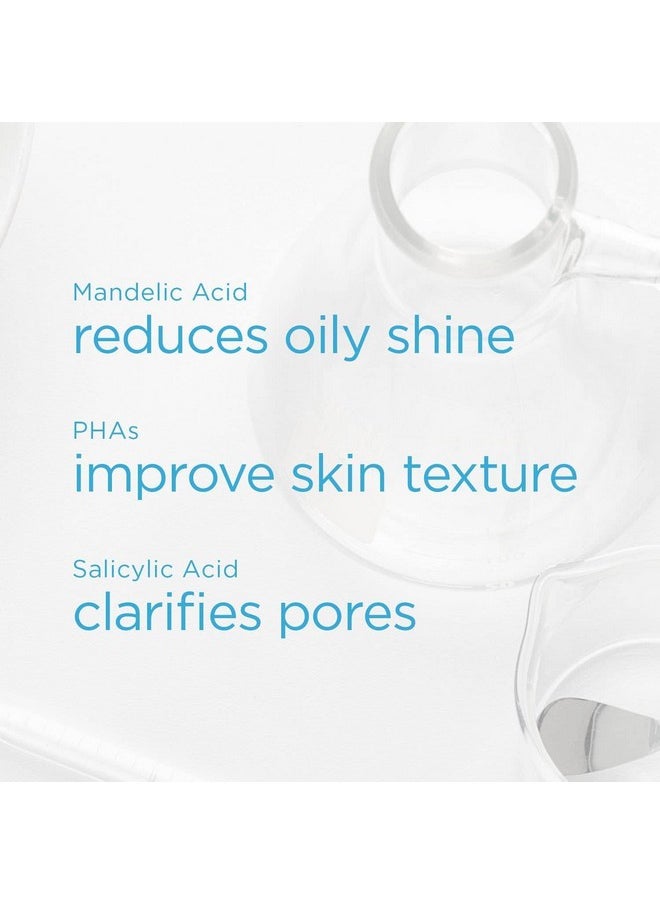 NEOSTRATA Mandelic Clarifying Cleanser Gel Facial Wash for Oily Skin with Salicylic Acid Soap-Free Fragrance-Free, 6.8 Fl Oz (Pack of 1)