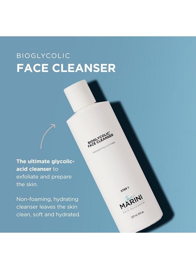 Jan Marini Skin Research Bioglycolic Face Cleanser - Facial Wash for Oily, Dry & Combo Skin - Personal Face Skincare - Skin Cleanser for Beauty & Personal Care - 8 fl oz