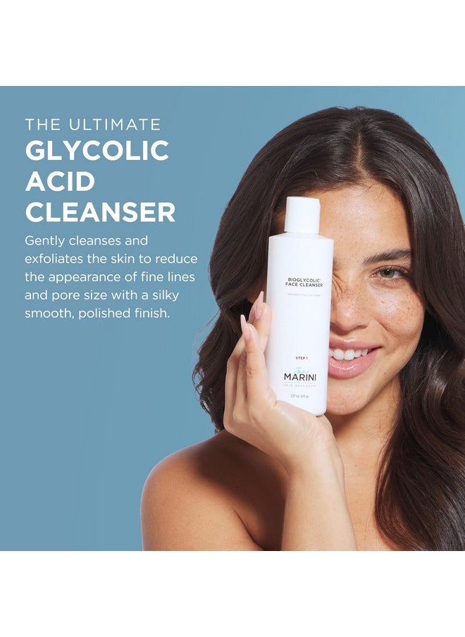 Jan Marini Skin Research Bioglycolic Face Cleanser - Facial Wash for Oily, Dry & Combo Skin - Personal Face Skincare - Skin Cleanser for Beauty & Personal Care - 8 fl oz