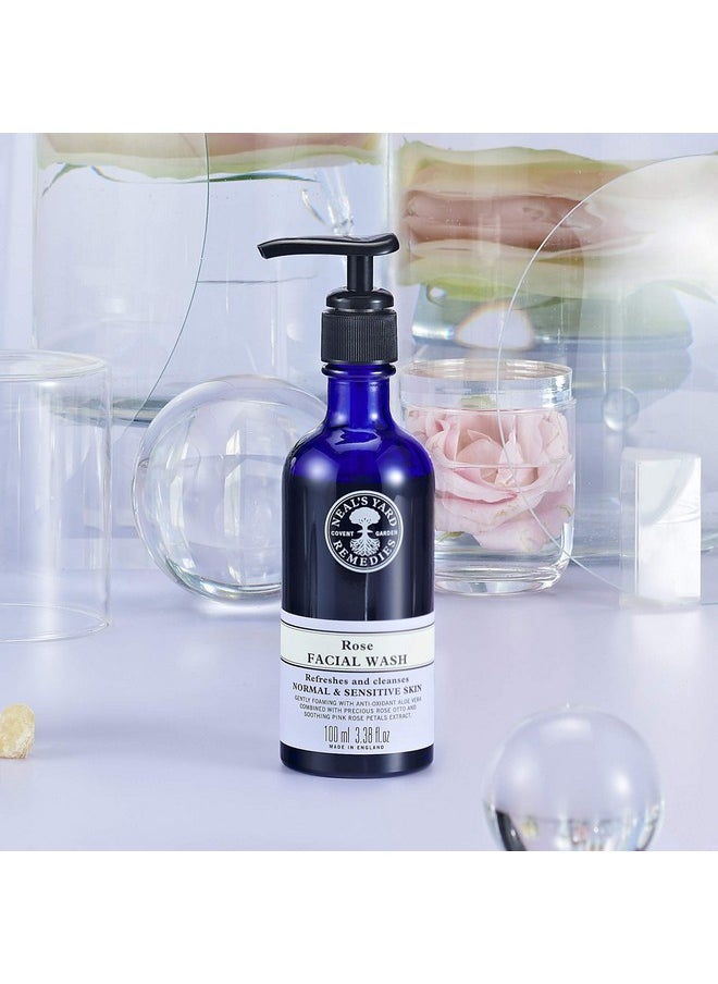 NEALS YARD REMEDIES Rose Facial Wash, 100 ML
