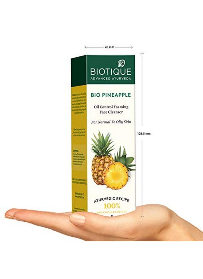 Biotique Pineapple Fruit Enzyme Cleanser (Combo/Oily Skin) 120 ml