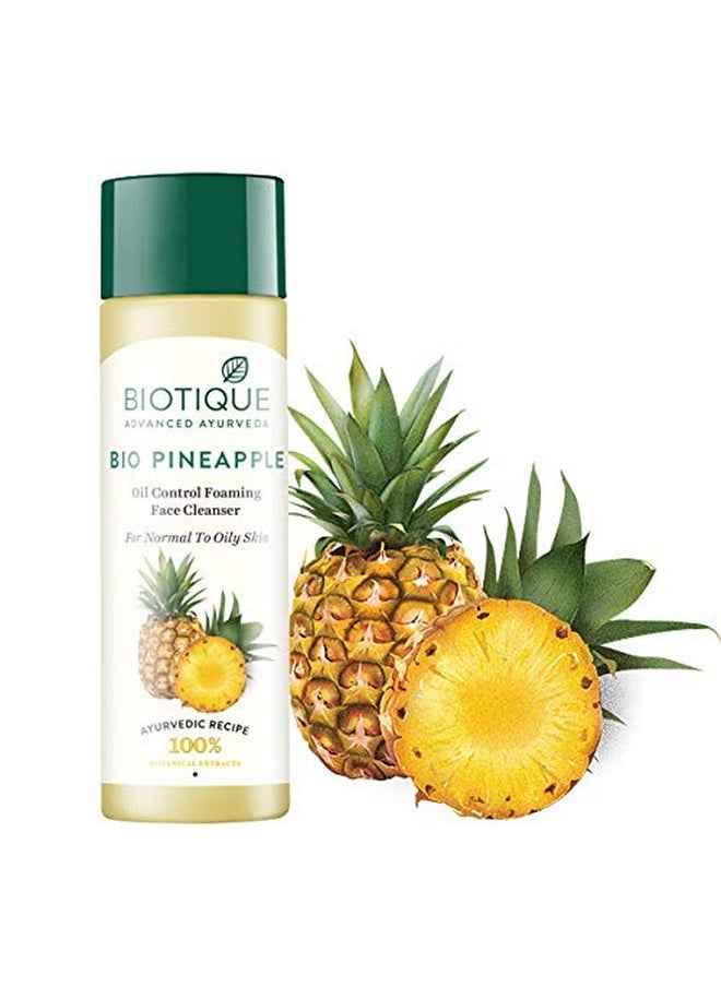 Biotique Pineapple Fruit Enzyme Cleanser (Combo/Oily Skin) 120 ml