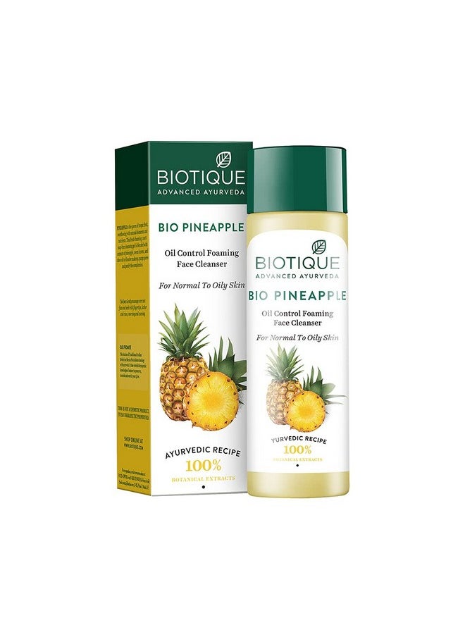 Biotique Pineapple Fruit Enzyme Cleanser (Combo/Oily Skin) 120 ml