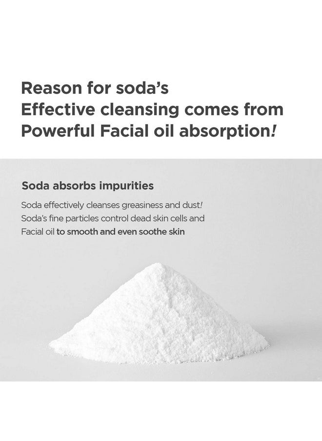 ma:nyo Deep Pore Cleansing Soda Foam Daily Face Wash, Non Irritating, with Vitamin C, Chamomile for Women and Men Korean Skin care 5.0 fl oz (150ml)