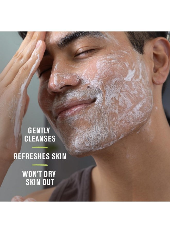 Every Man Jack Daily Face Wash & Lotion Set, Deeply Cleanse, Moisturize, and Revive Dry, Tired Skin with Hyaluronic Acid, Niacinamide, and Aloe Vera - 2-Pack