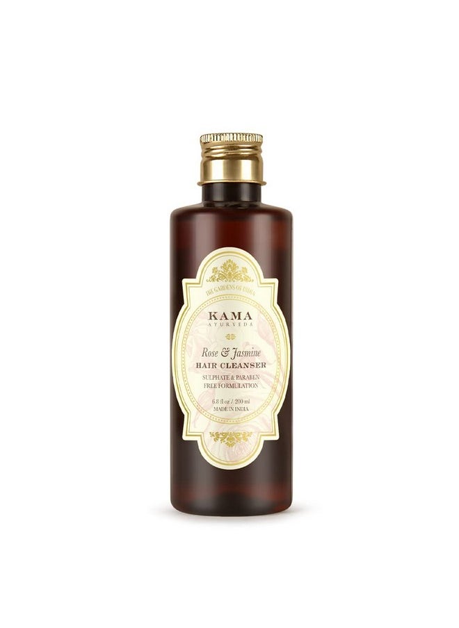 Kama Ayurveda Rose & Jasmine Hair Cleanser, 200ml