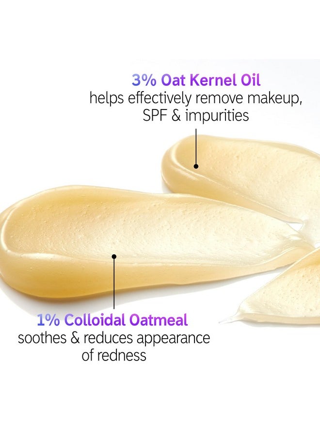 The INKEY List Oat Cleansing Balm, Rich Balm Removes Makeup and Impurities, Reduces Redness, 5.0 fl oz