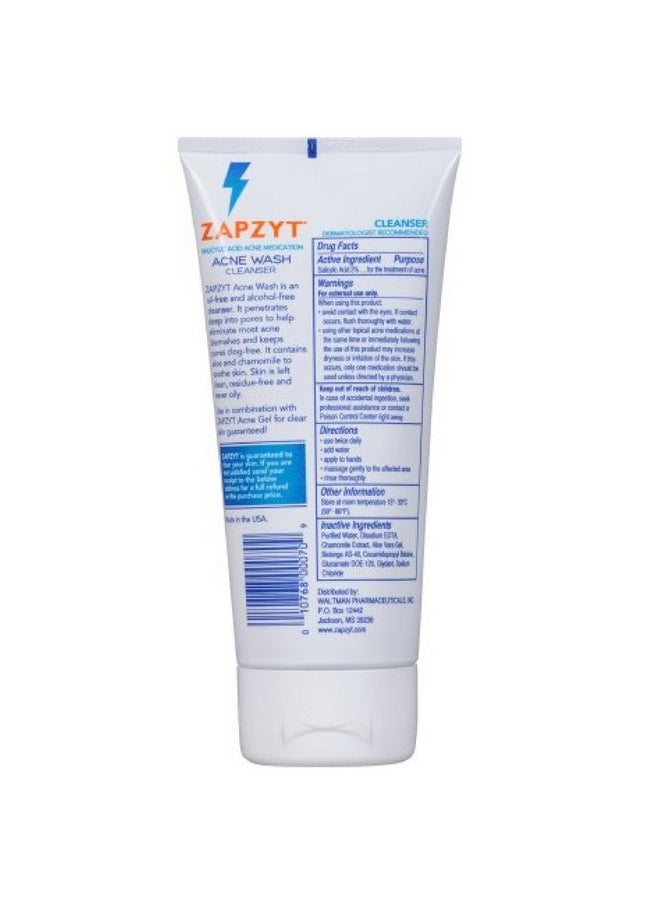 ZAPZYT Acne Wash 6.25 oz