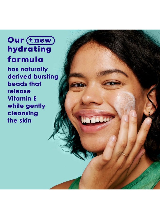 Clean & Clear Morning Burst Oil-Free Hydrating Facial Cleanser with BHA, Cucumber & Aloe Extracts, Face Wash Gently Removes Oil & Pore Clogging Impurities, 8 fl. oz
