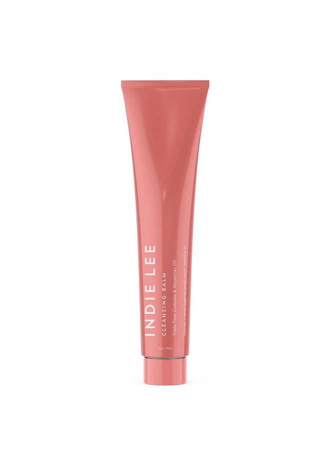 Indie Lee Cleansing Balm Makeup Remover - Oil Based Cleanser with Vitamin C, Kakadu Plum & Acerola Fruit to Melt Away Makeup & SPF, Boost Skin Radiance & Reduce Visible Signs of Aging (90ml)