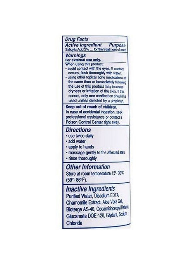 ZAPZYT Acne Wash Treatment For Face & Body - 6.25 oz