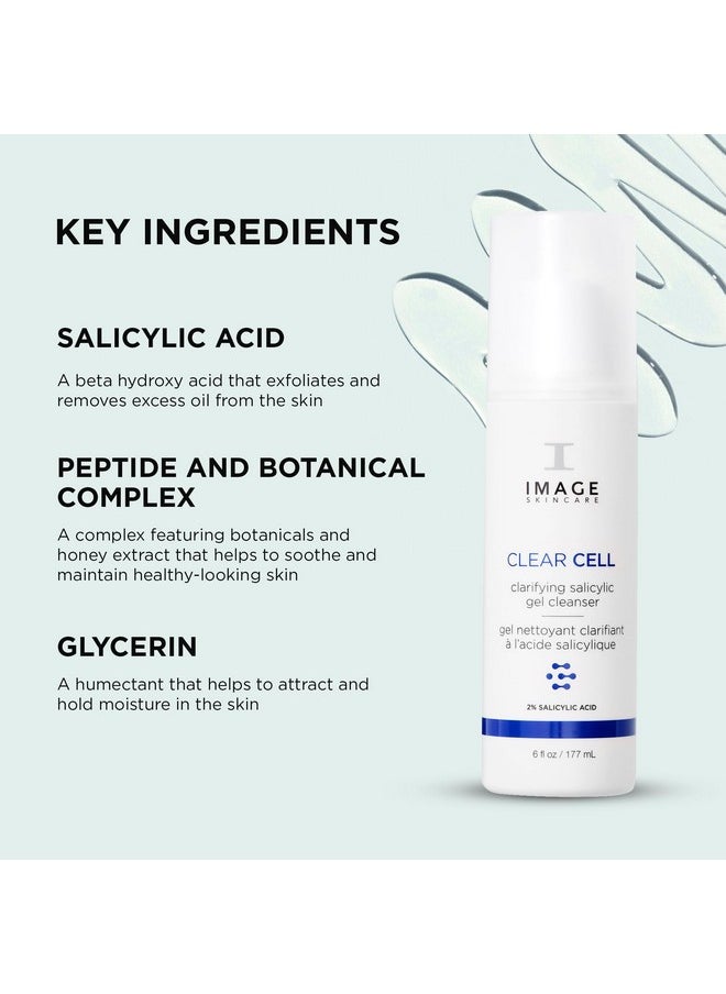 Image Skincare Clear Cell Clarifying Salicylic Gel Cleanser 177 ml / 6 oz
