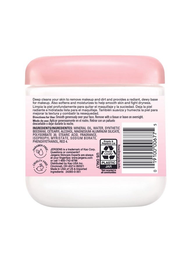 Jergens All Purpose Face Cream, Deep Cleansing Facial Cream, Makes Skin Smooth and Vibrant, 15 Ounce (Pack of 3)