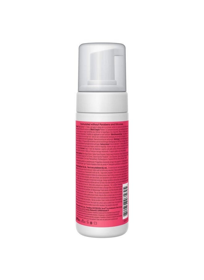 Yes To Grapefruit Daily Foaming Cleanser, Brightening Face Wash That Removes Make Up & Impurities Without Stripping Skin & Leaves You Glowing, With Vitamin C, Natural, Vegan & Cruelty Free, 5 Fl Oz
