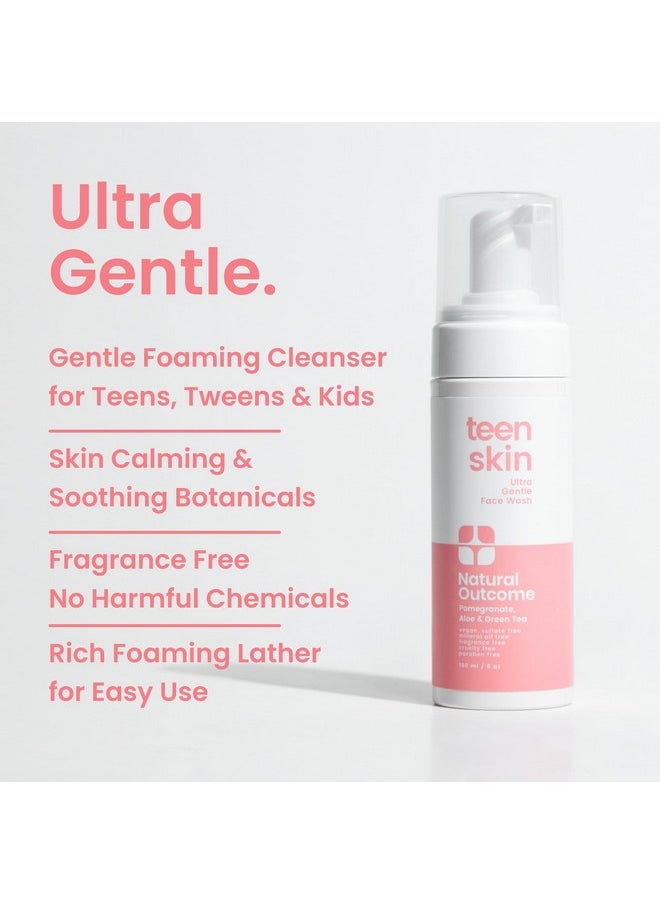 Natural Outcome Teen Skin Ultra Gentle Kids Face Wash, 5 oz