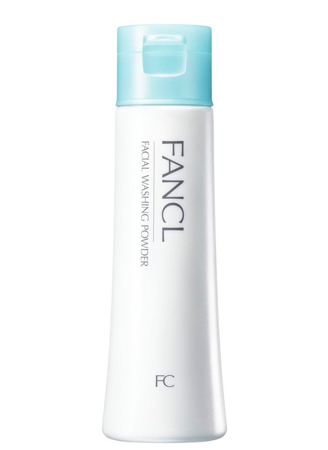 FANCL Facial Cleansing Powder - Japanese Facial Cleanser, Face Wash, Luxurious Foaming Lather, Hydrating, Preservative Free, Clean Skincare for Sensitive Skin [US Exclusive Edition]