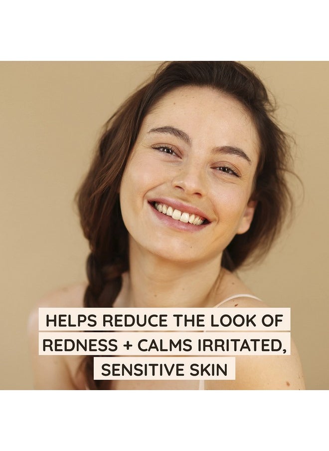 Aveeno Calm + Restore Redness Relief Foaming Cleanser, Daily Facial Cleanser With Calming Feverfew to Help Reduce the Appearance of Redness, Hypoallergenic & Fragrance-Free, 6 fl. oz